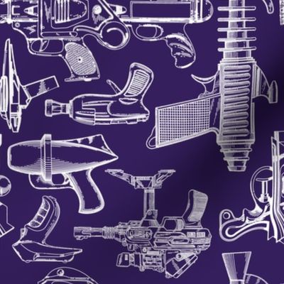 Ray Gun Revival (Dark Purple) (8x8)