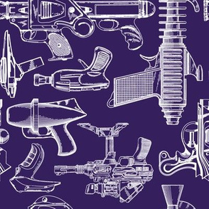 Ray Gun Revival (Dark Purple) (8x8)