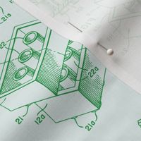 Patent Drawings - Toys (green) - paper