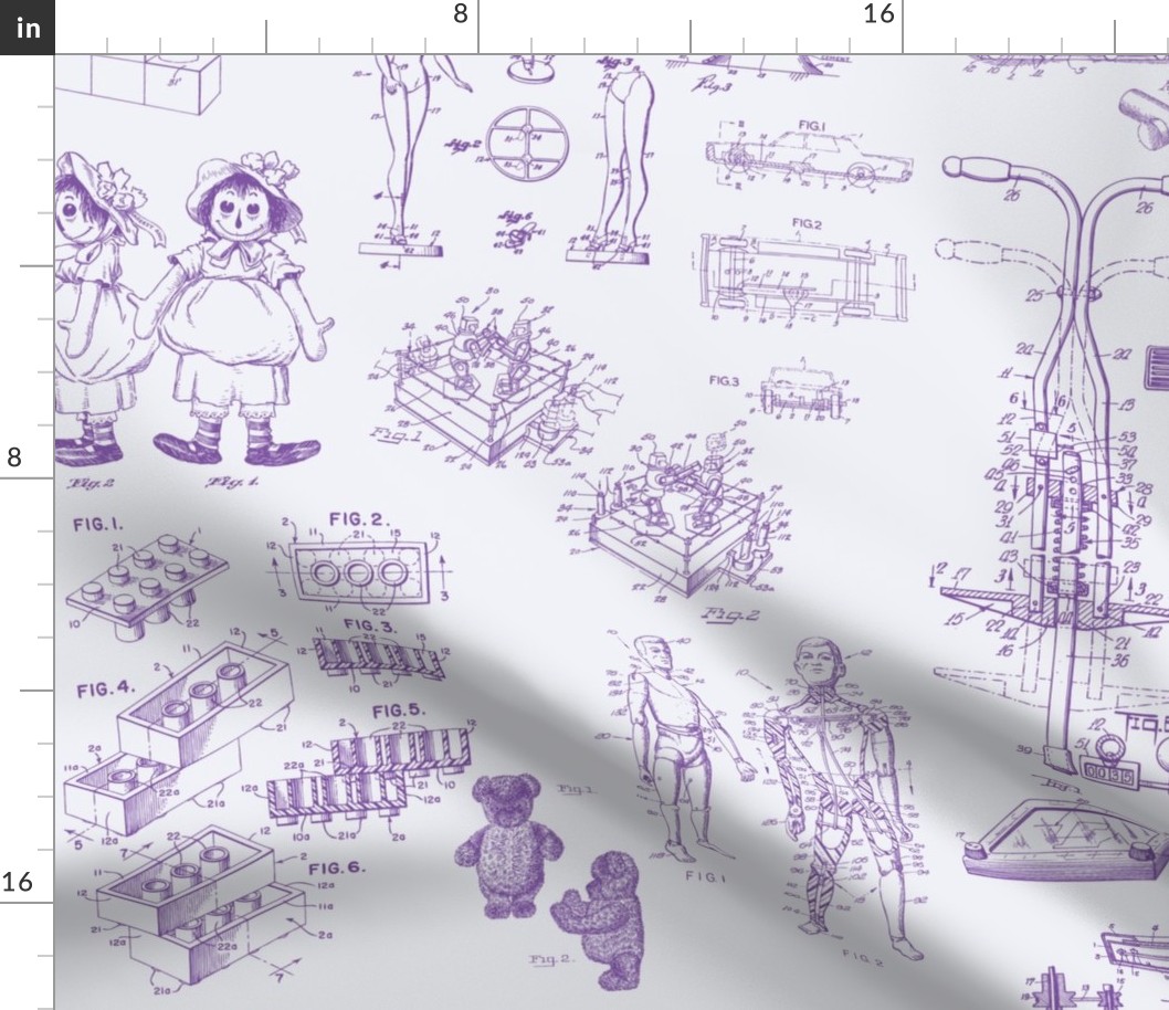 Patent Drawings - Toys (purple) - paper