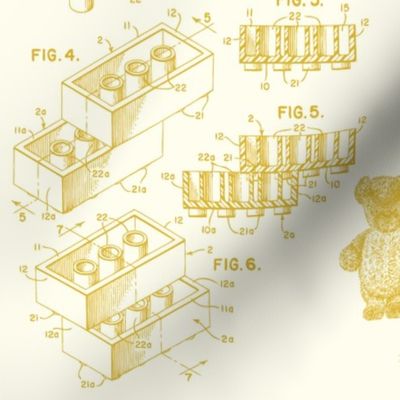 Patent Drawings - Toys (yellow) - paper