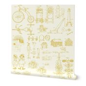 Patent Drawings - Toys (yellow) - paper