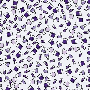 Ditsy Chemistry - Purple