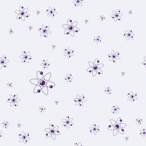 Ditsy Atom - Purple