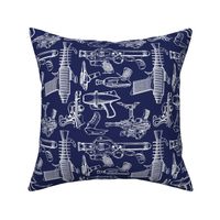 Ray Gun Revival (Navy Blue) (8x8)