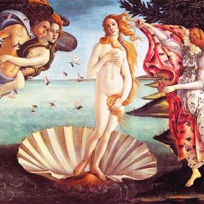 Botticelli - The Birth of Venus (1486) (54in)