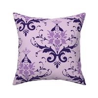 Victorian Flourish (violet)