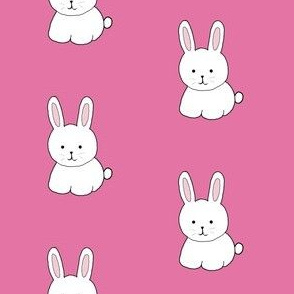 Cottontail in Pink