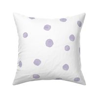 Dots - pastel lilac - large