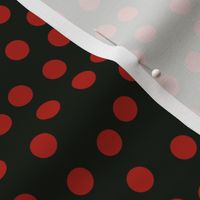 Black Red Dots