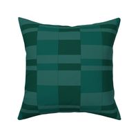 Large Modernist Evergreen Color Block