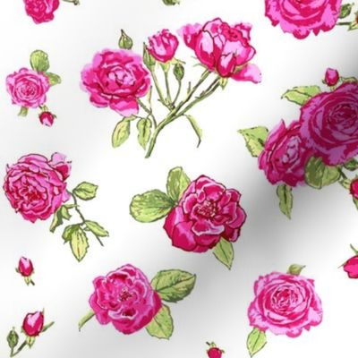 shabby chic roses