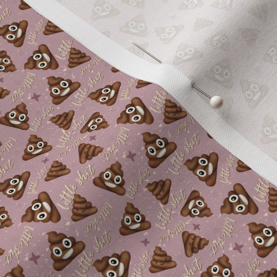 Little lil shit new emoji poo pattern collar bandana cute pet design