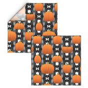 All Shapes and Sizes Pumpkin Patch - Moon Phase Background