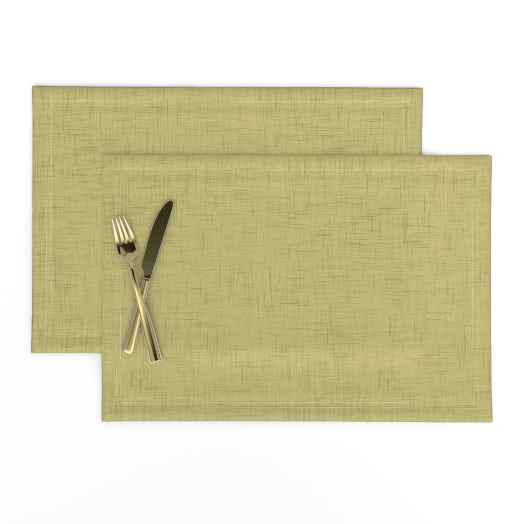 Linen Texture Mustard Yellow