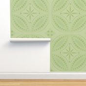 Moroccan Tiles - Pale Green