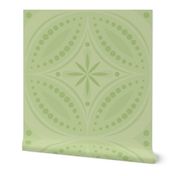 Moroccan Tiles - Pale Green