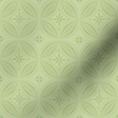 Moroccan Tiles - Pale Green