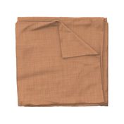 Earthy Orange with linen texture solid block color