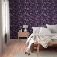 Mauve and Purple Colors Edgy Gothic Coquette Wallpaper Goth House Gothic