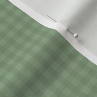 Cabincore Gingham - Sprig Moss