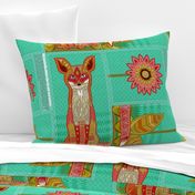 FOX warmable pillow slip cut-and-sew pattern