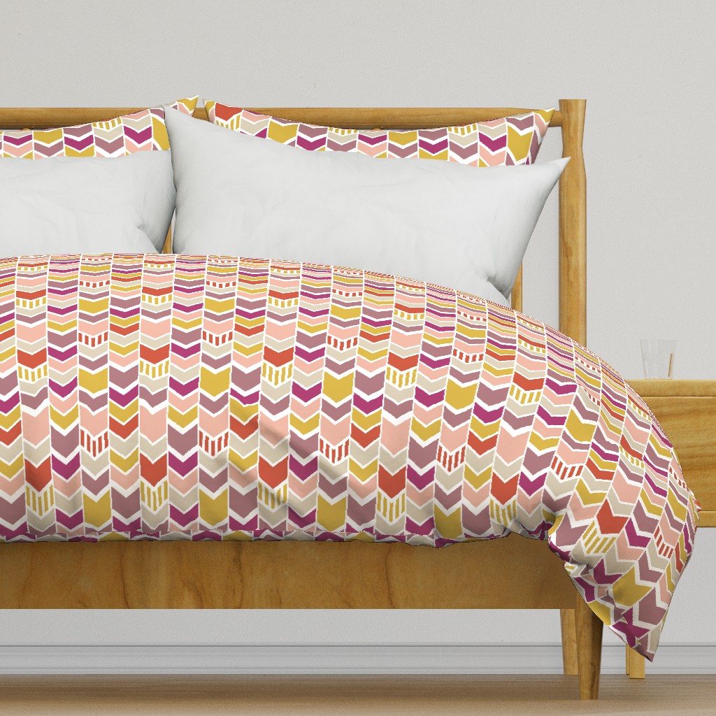 Pellerina Pink Chevron