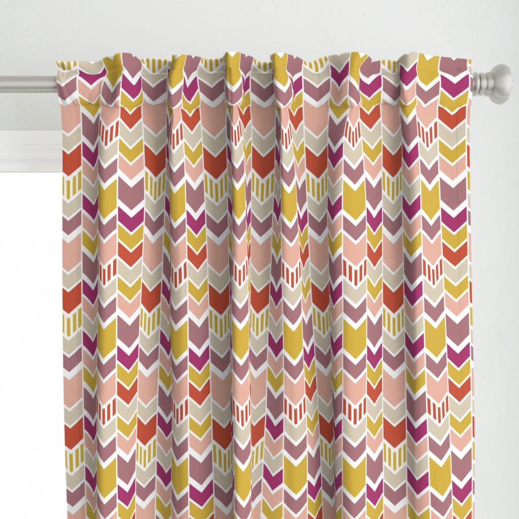 Pellerina Pink Chevron