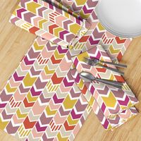 Pellerina Pink Chevron