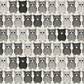 Fuzzy Gray Owlettes2