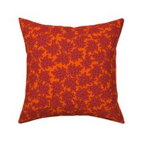 Blazing Leaves - purple orange