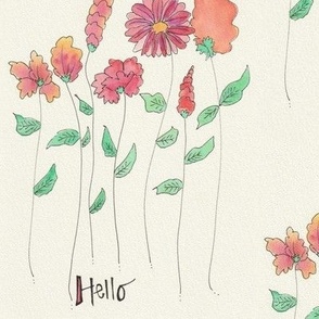 Hello Flowers-