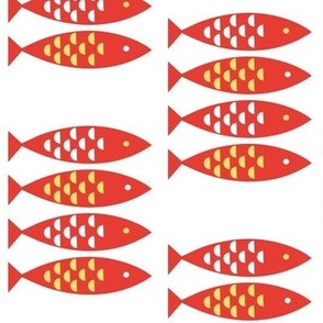 Newlyn Fish Red