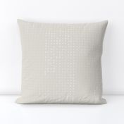 Inky Dots - Aesthetic White And White - Wabi Sabi Organic Geometric Neutral