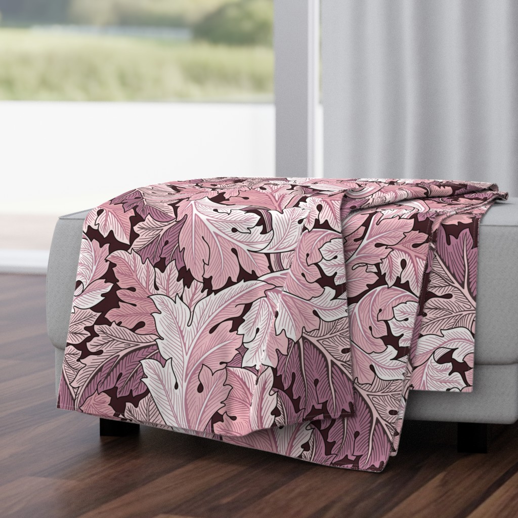 William Morris Acanthus 7 Pink