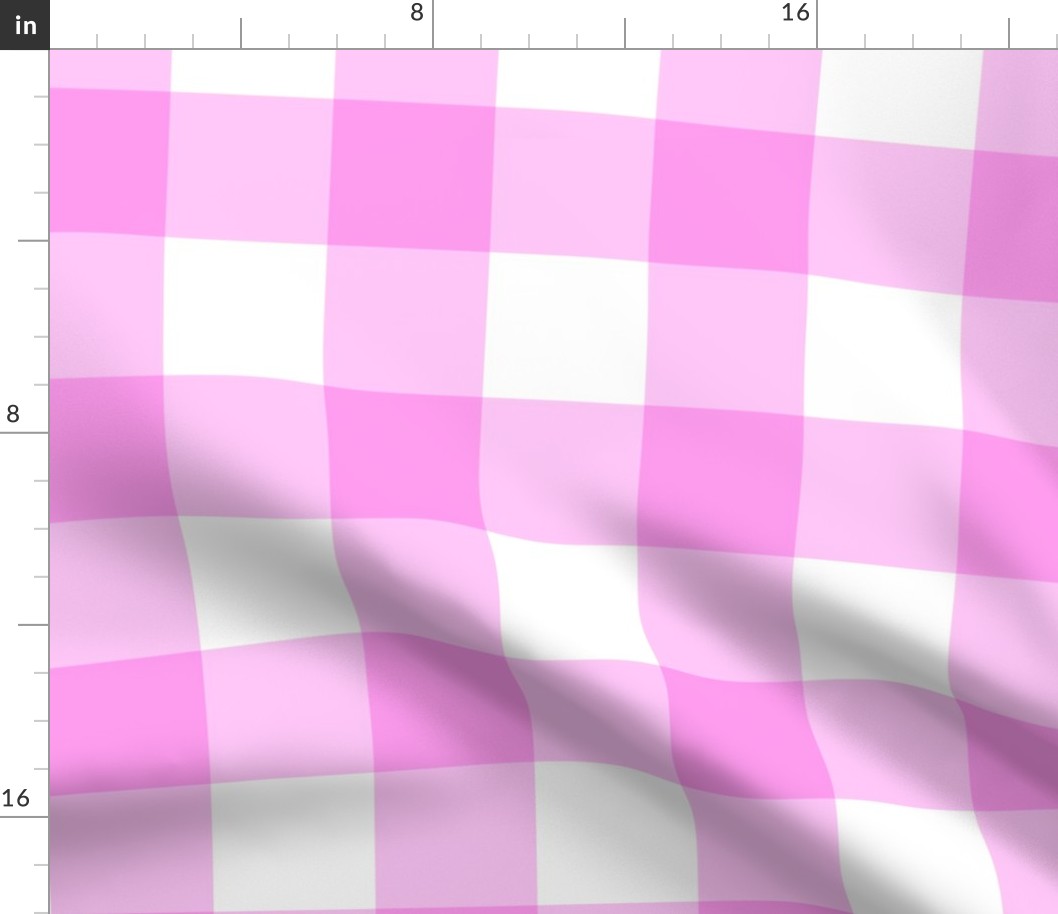 Pastel Pink Gingham Small