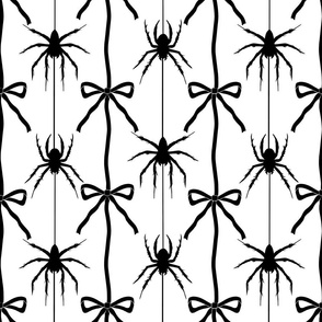 Spider and Bows BW