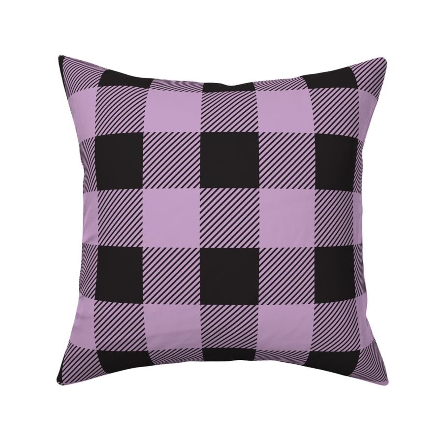 Buffalo Plaid Purple Lilac Classic Check