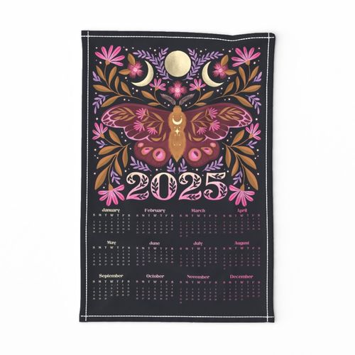 Celestial Moth Calendar