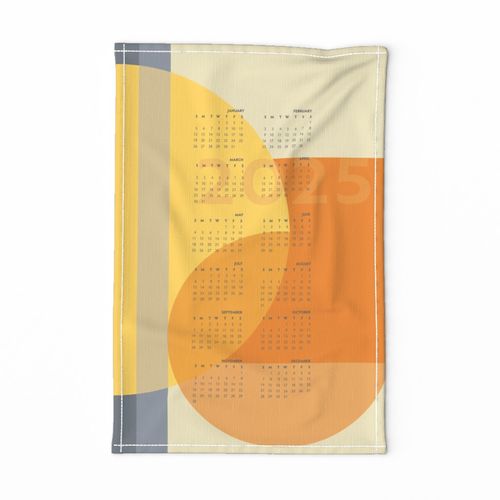 Bauhaus Sun And Moon 2025 Calendar