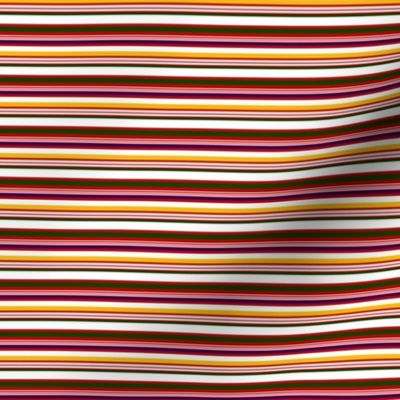 Old Fashioned Candy Stripes (horizontal - small scale)