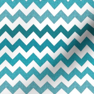 Ombre Textured Chevron in Pool Blues