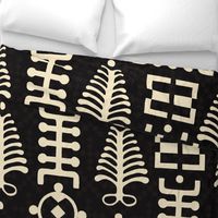 Kwanzaa Celebration - Ivory & Black - Large Scale