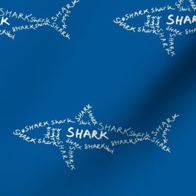 Shark Calligram