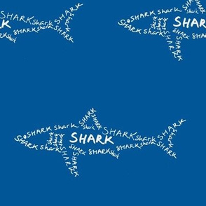 Shark Calligram