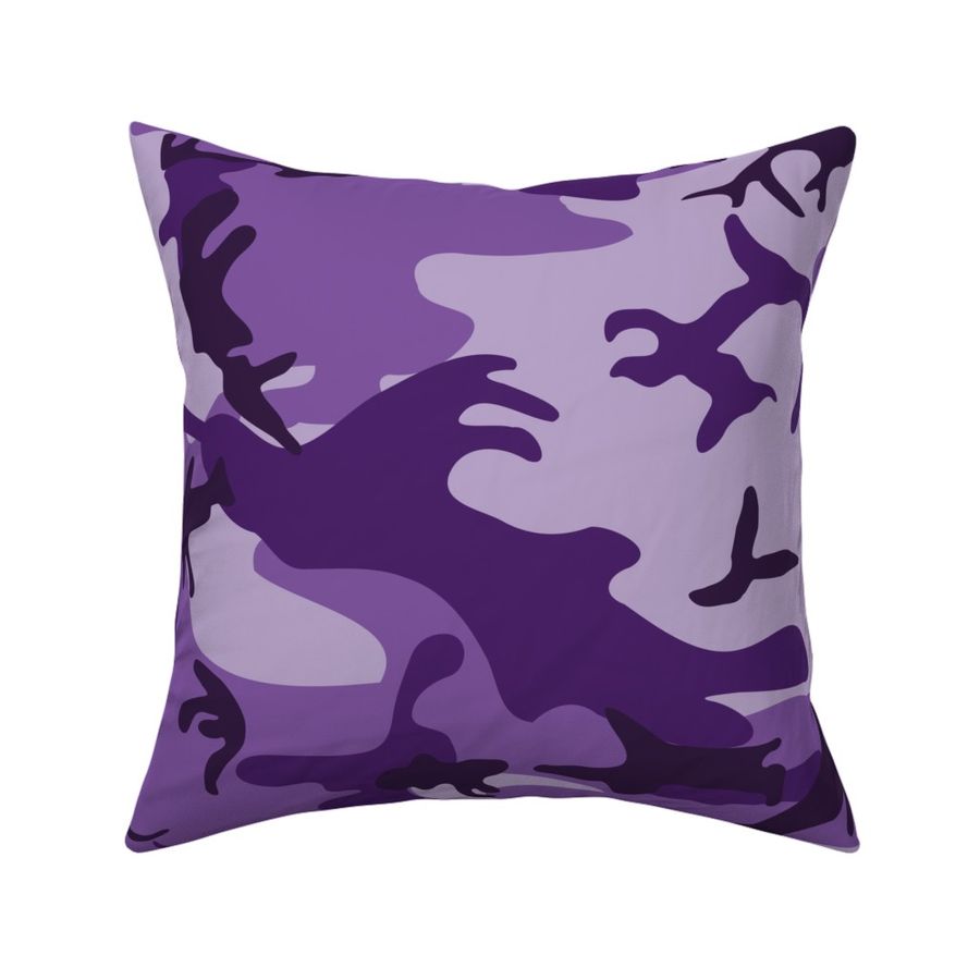 Purple Camouflage Pattern 30"