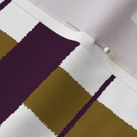 Timeless plaid / ikat eggplant