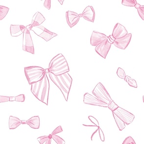 pretty pink bows