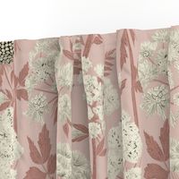 Bohemian Elegance Floral - Queen Ann Lace Flowers In Baby Pink Large