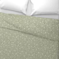 India Mini Floral Sage Green